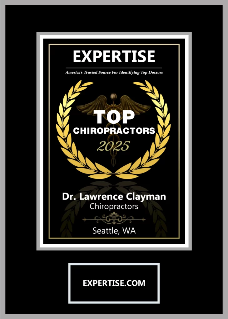 Home 2 Expertise award of Dr. Lawrence Clayman DC